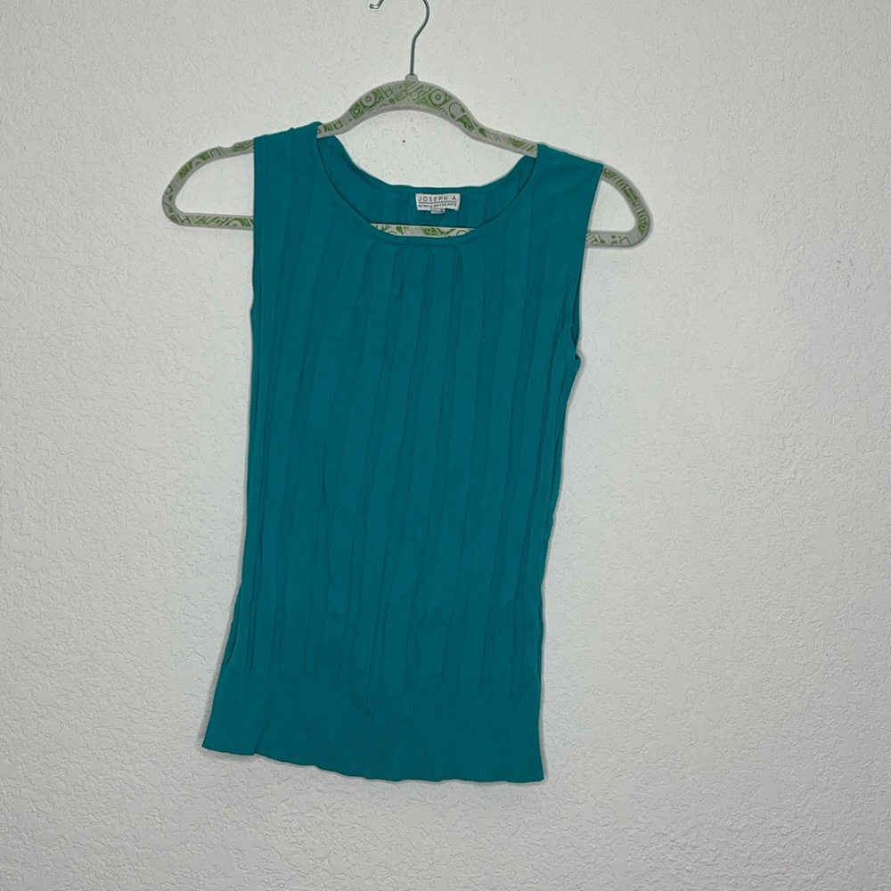 Joseph A. Teal tank top